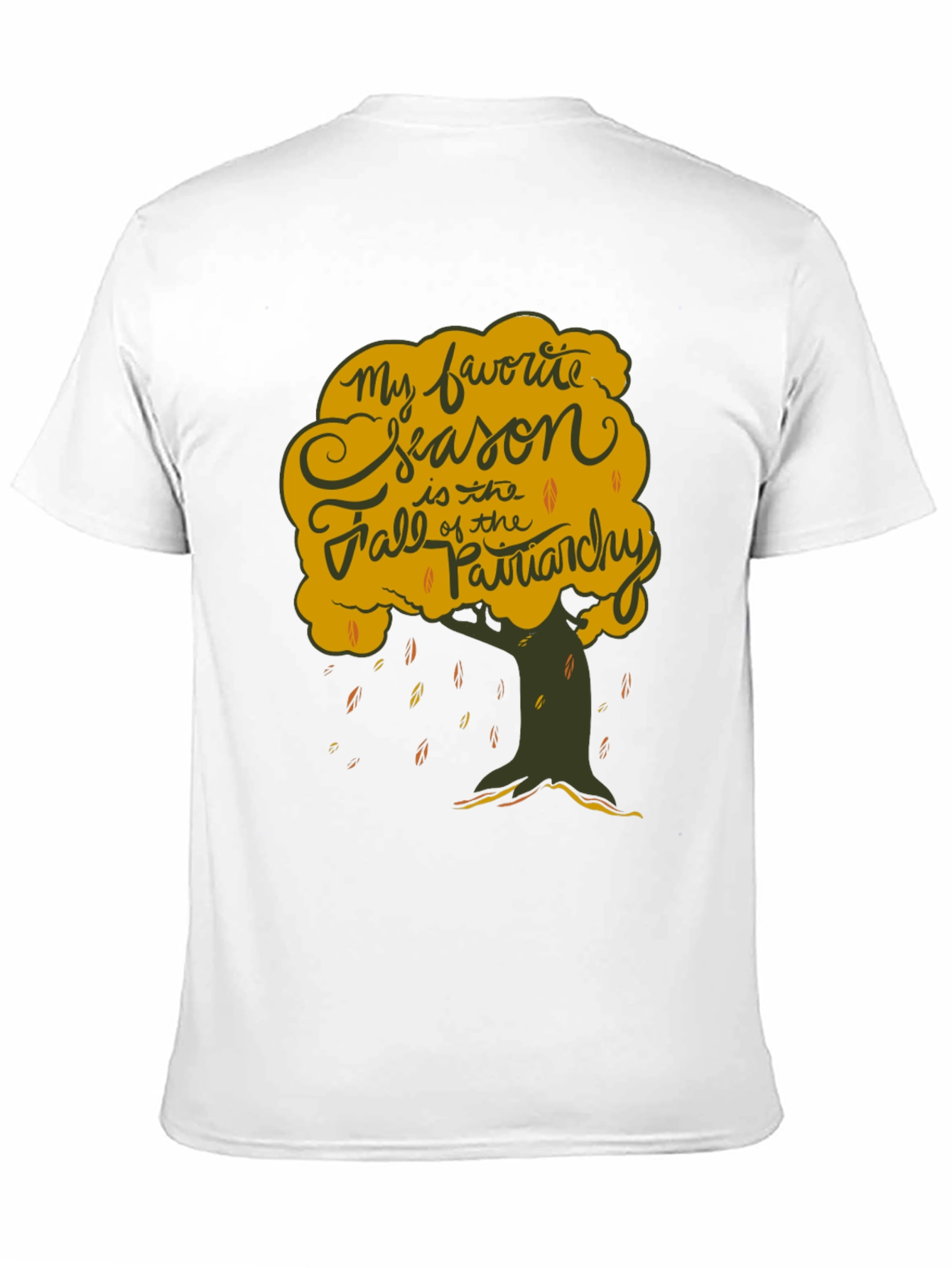 Fall of Patriarchy Tee - Feminist Statement T-Shirt