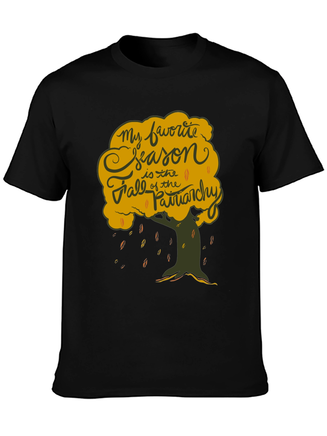 Fall of Patriarchy Tee - Feminist Statement T-Shirt