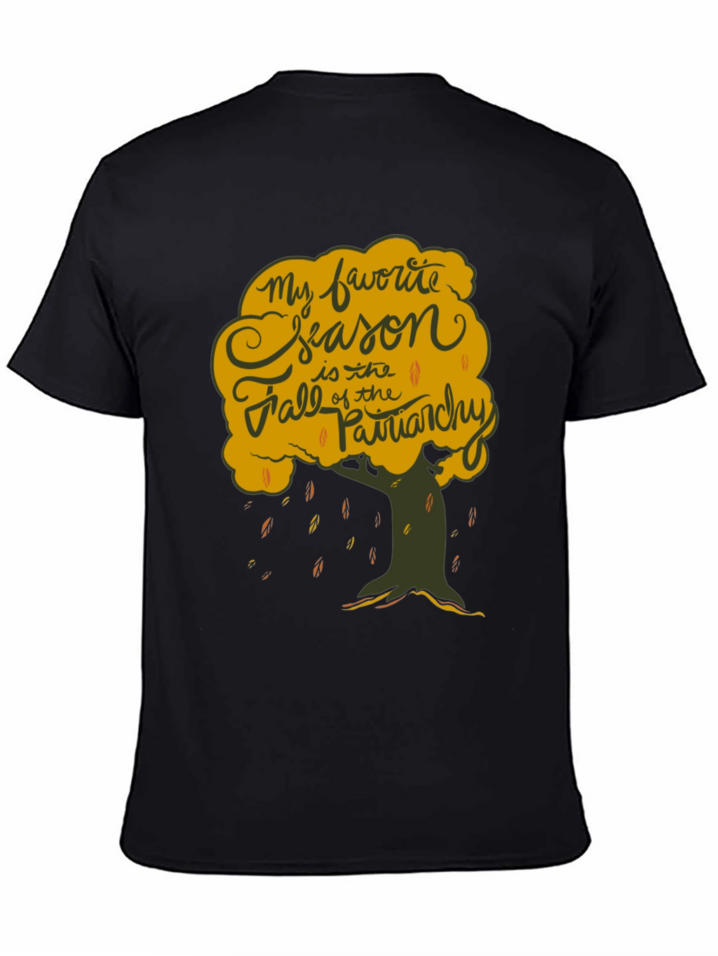 Fall of Patriarchy Tee - Feminist Statement T-Shirt