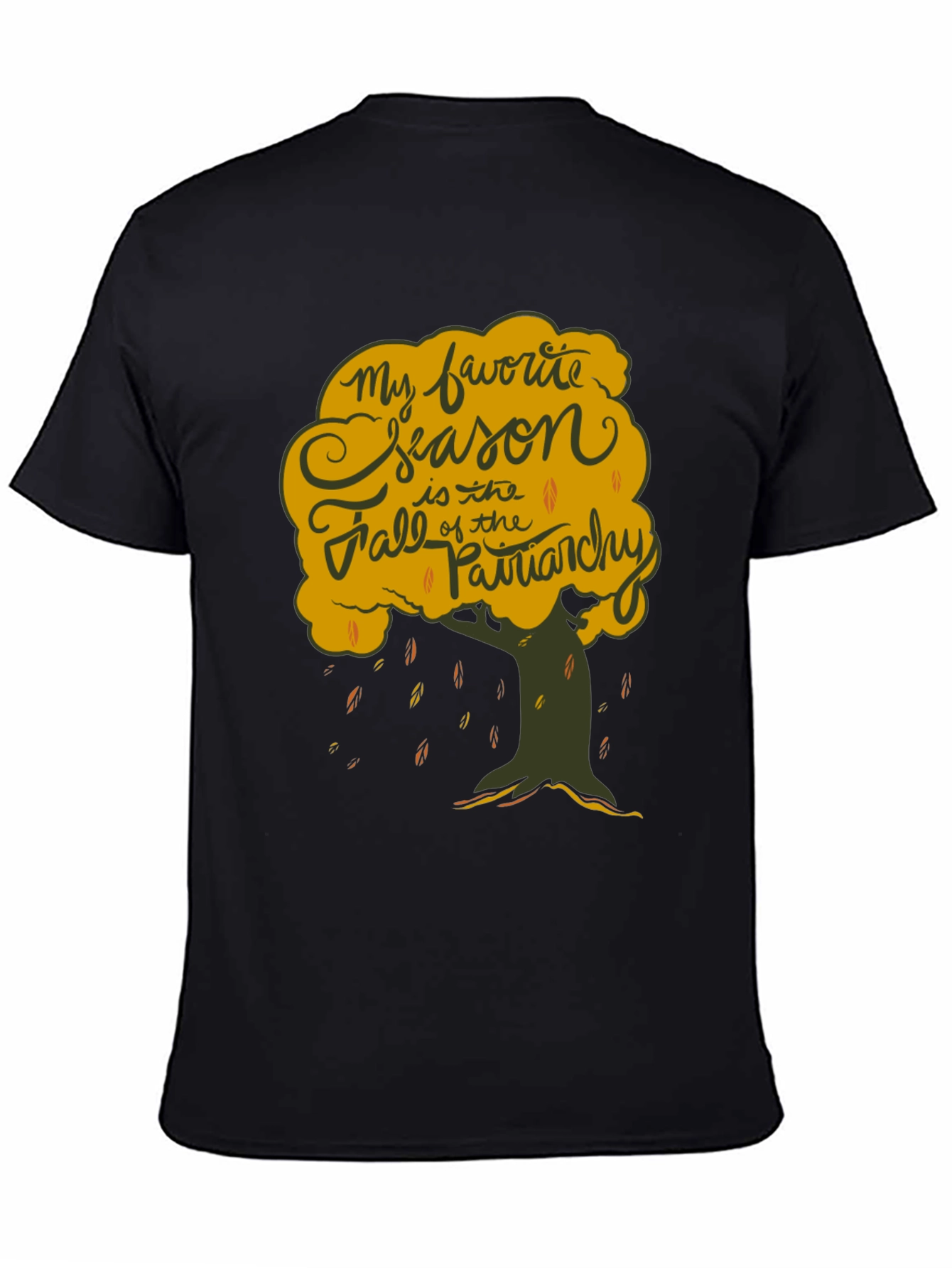 Fall of Patriarchy Tee - Feminist Statement T-Shirt