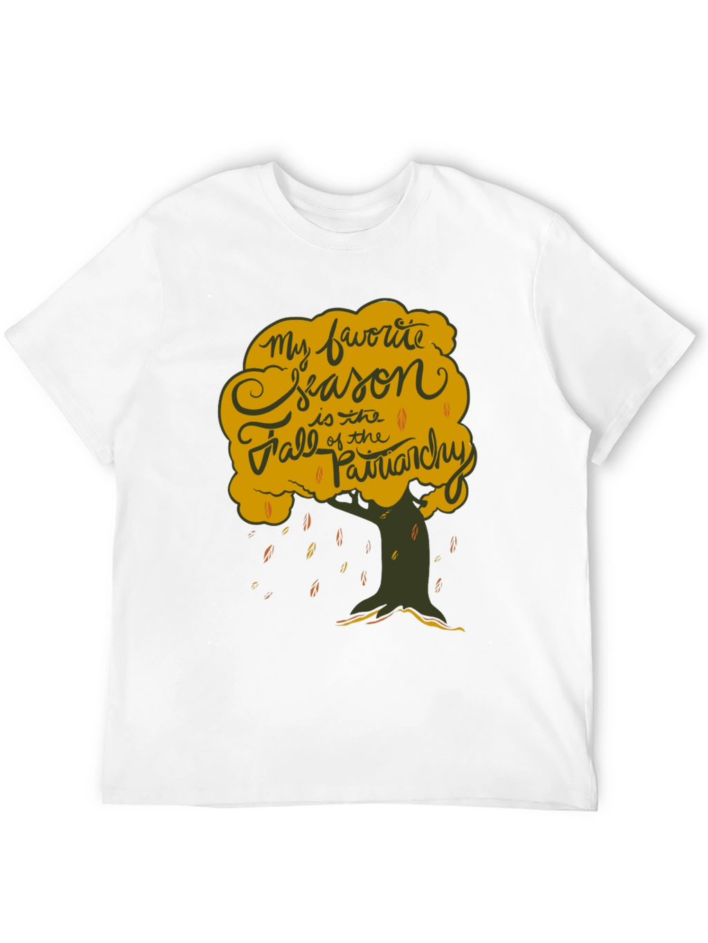 Fall of Patriarchy Tee - Feminist Statement T-Shirt