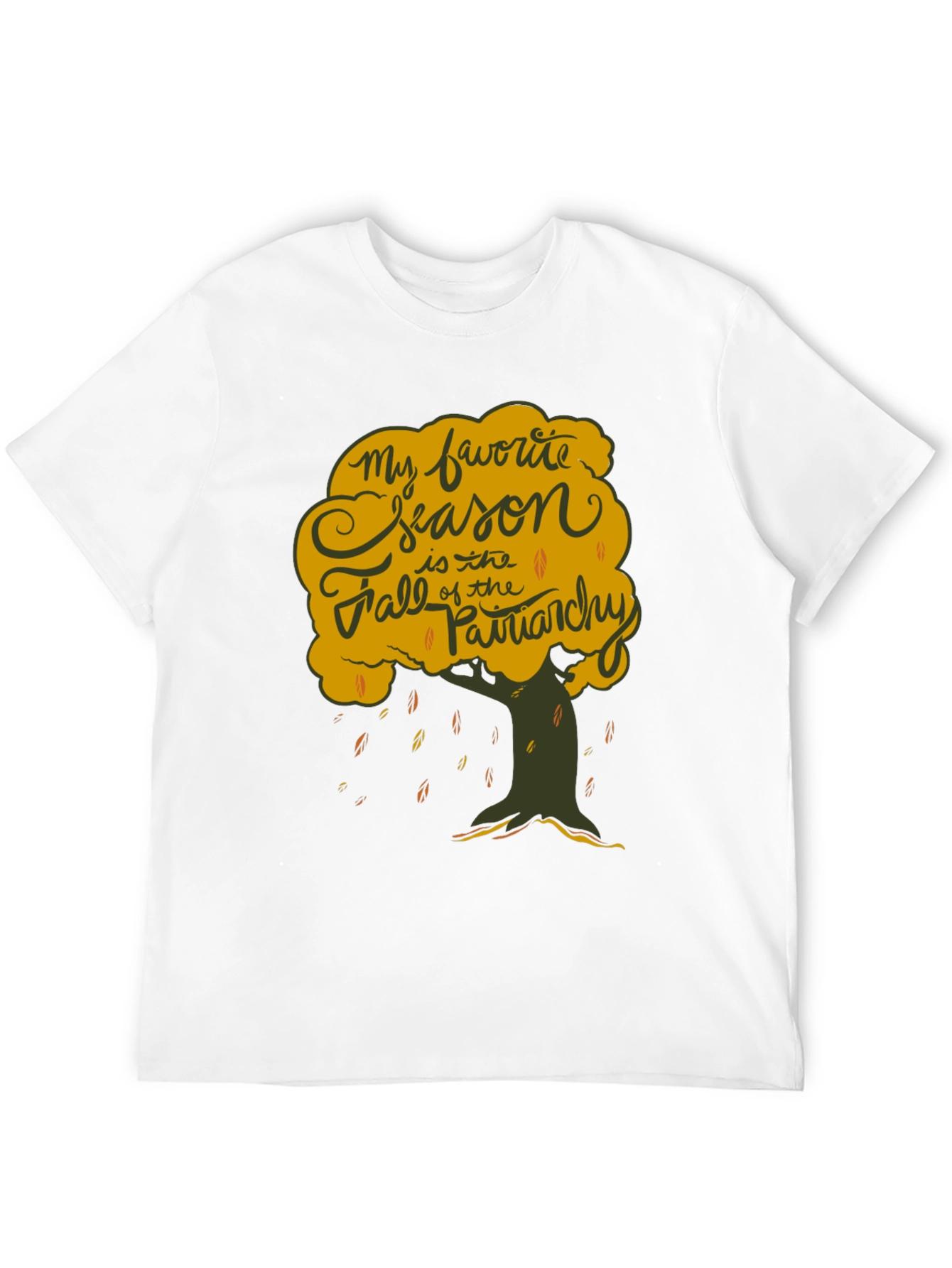 Fall of Patriarchy Tee - Feminist Statement T-Shirt