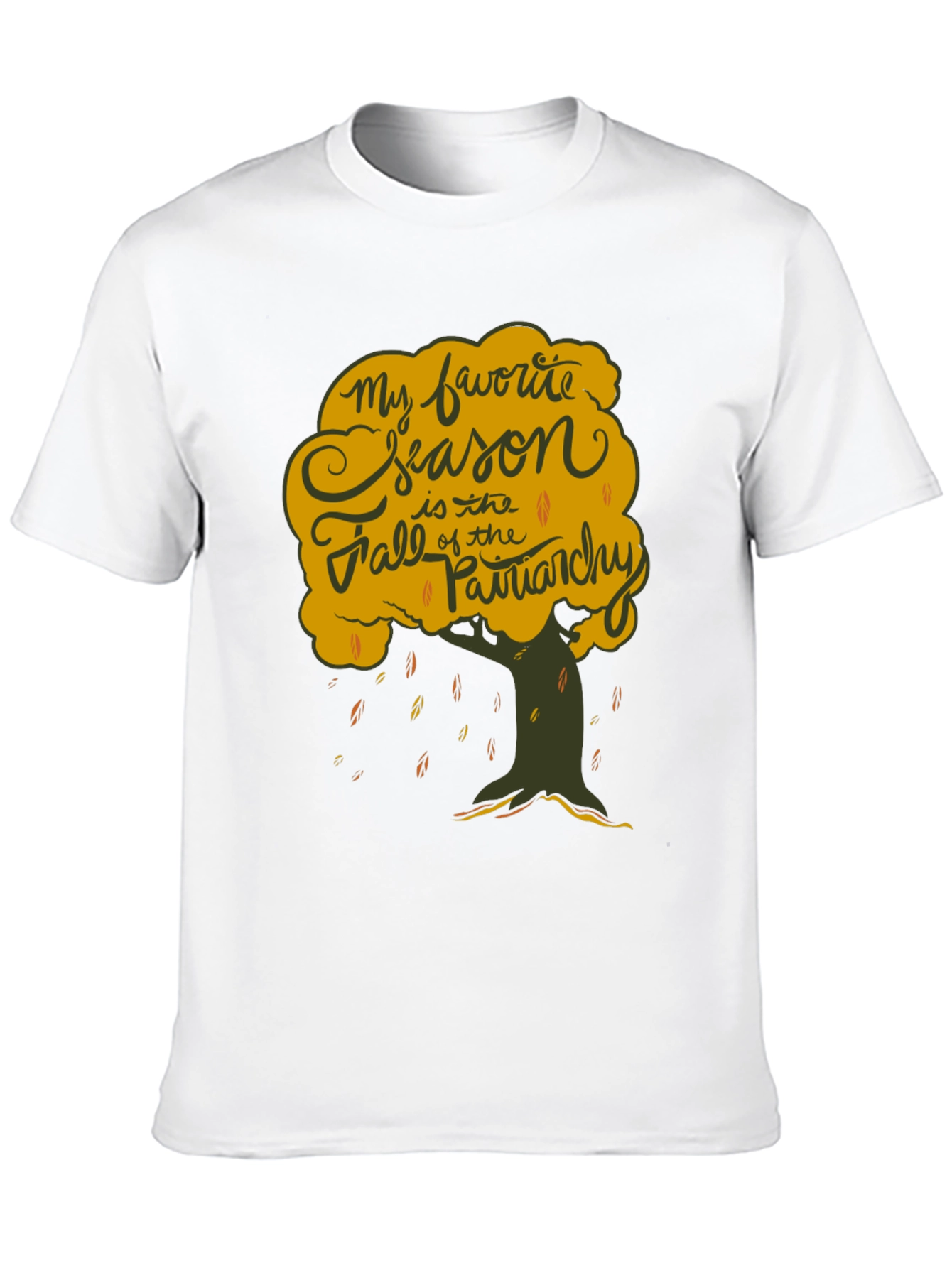 Fall of Patriarchy Tee - Feminist Statement T-Shirt