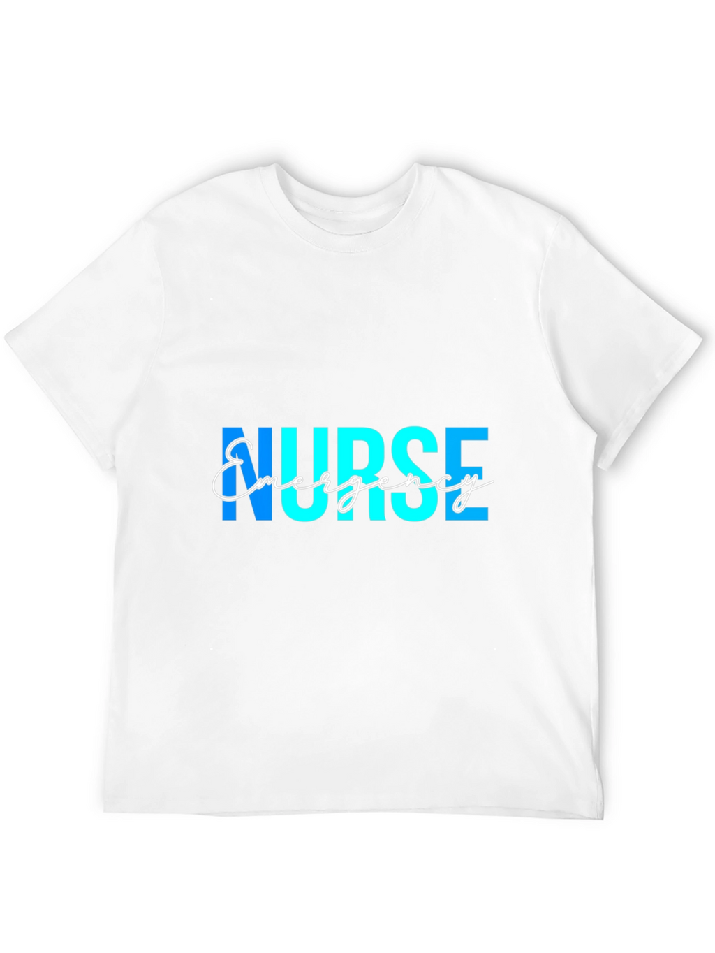 Emergency Nurse T-Shirt - Black Graphic Tee