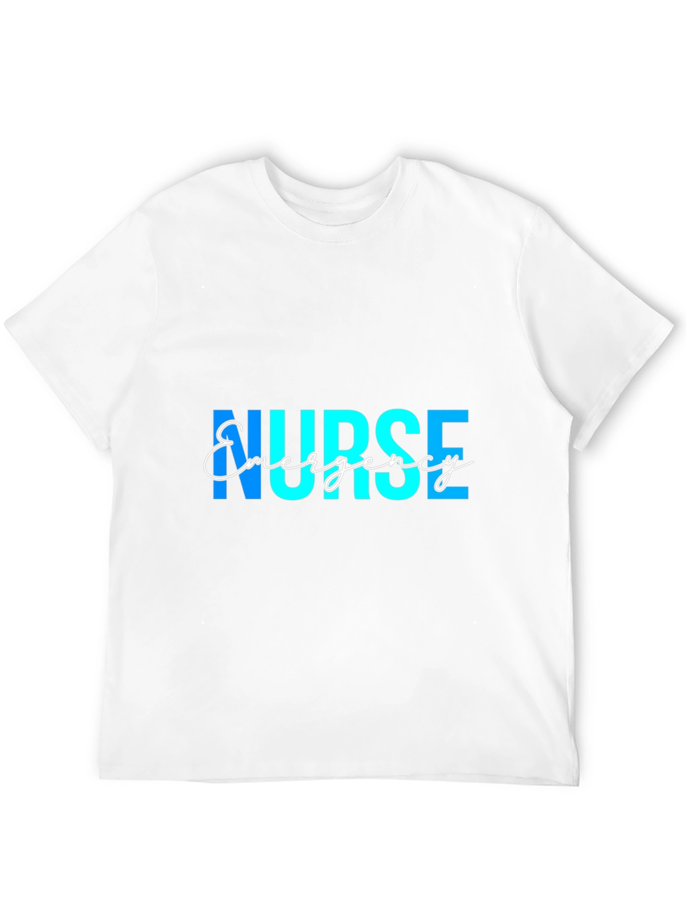Emergency Nurse T-Shirt - Black Graphic Tee