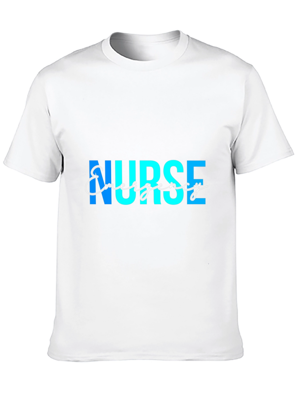 Emergency Nurse T-Shirt - Black Graphic Tee