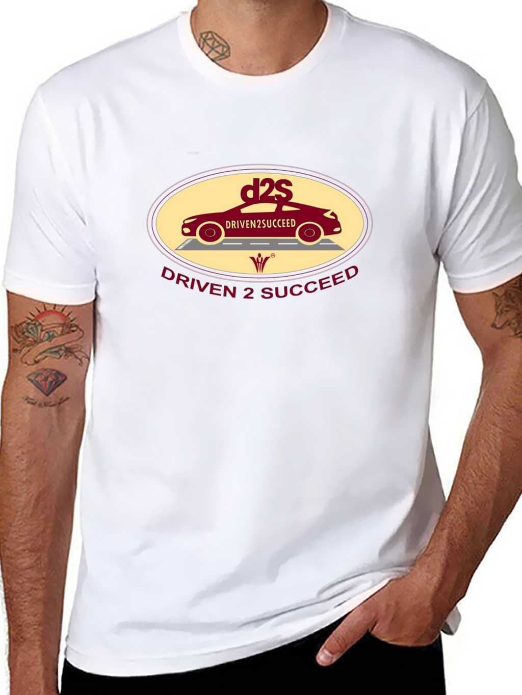 Driven2Succeed Graphic Tee - Black