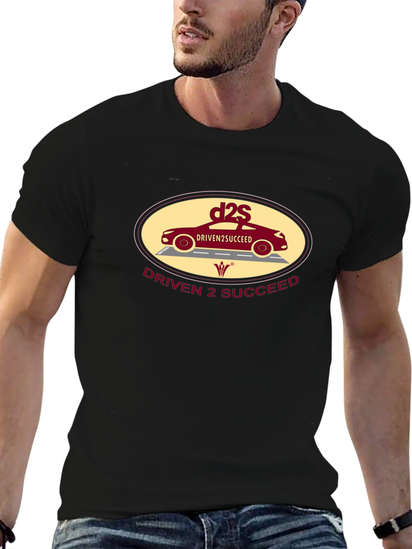 Driven2Succeed Graphic Tee - Black