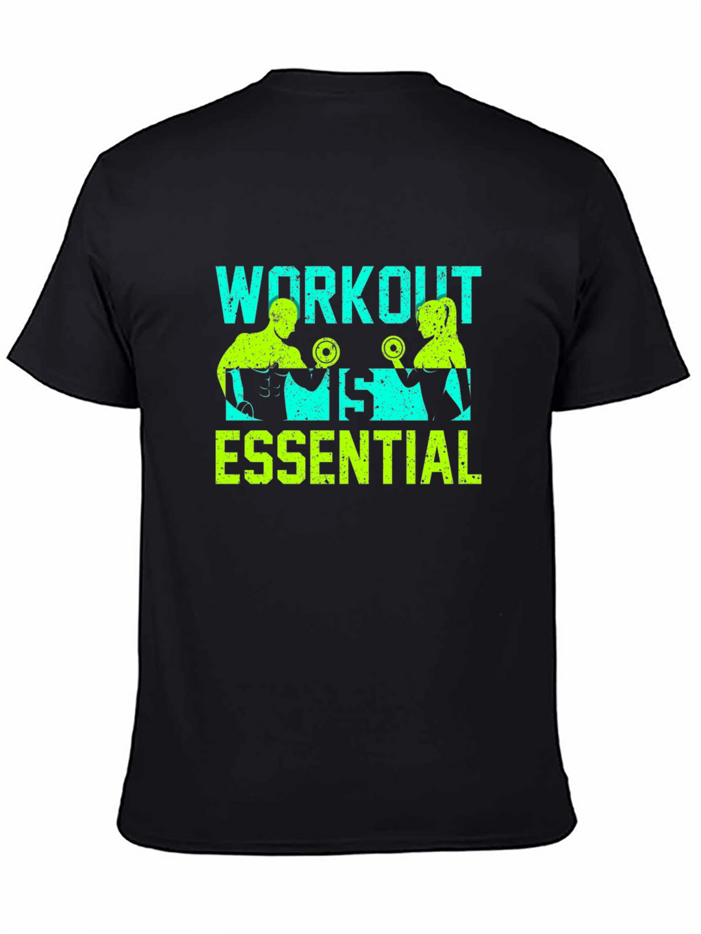 Workout Essential Graphic Tee - Fitness Apparel