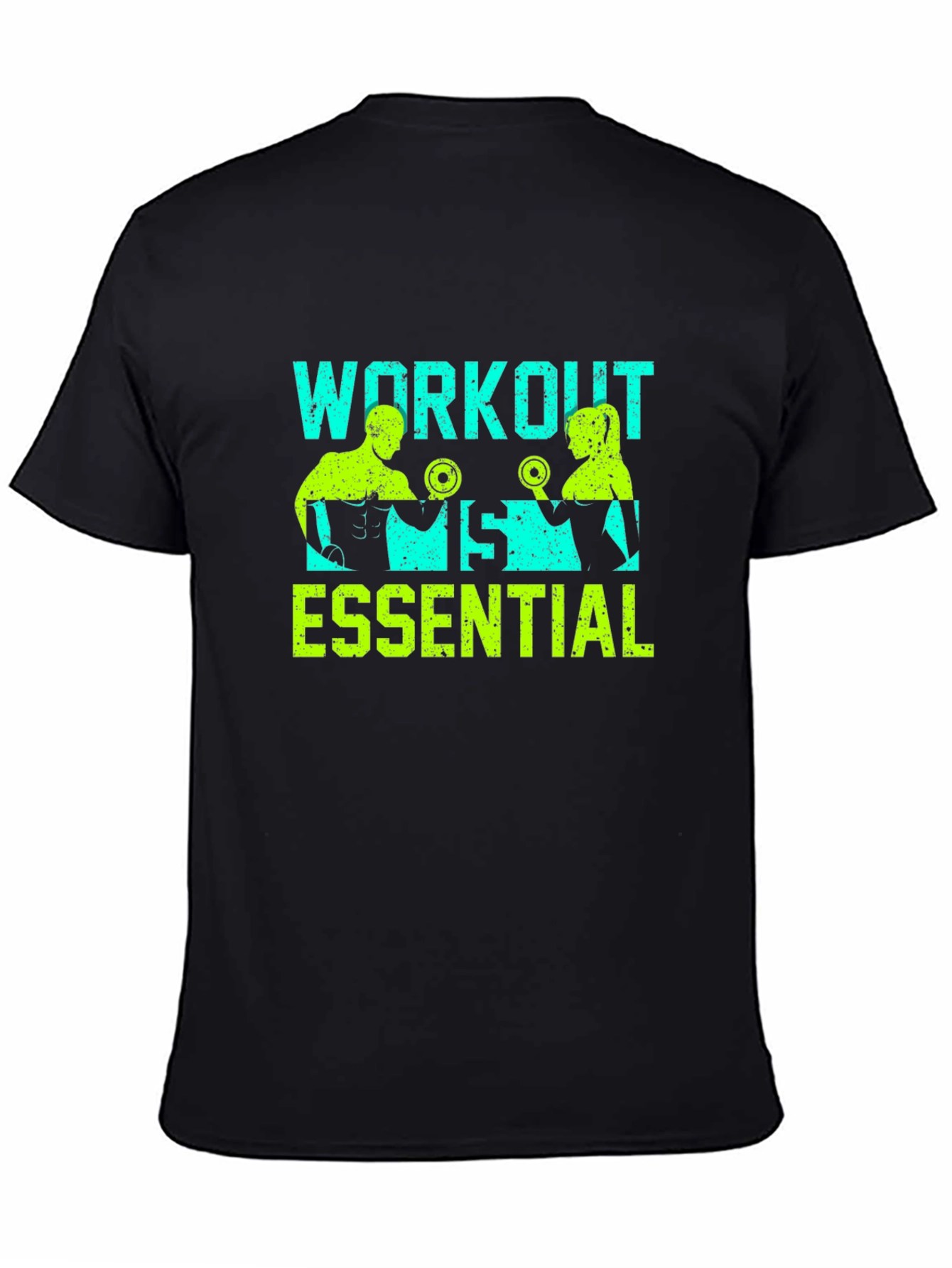 Workout Essential Graphic Tee - Fitness Apparel