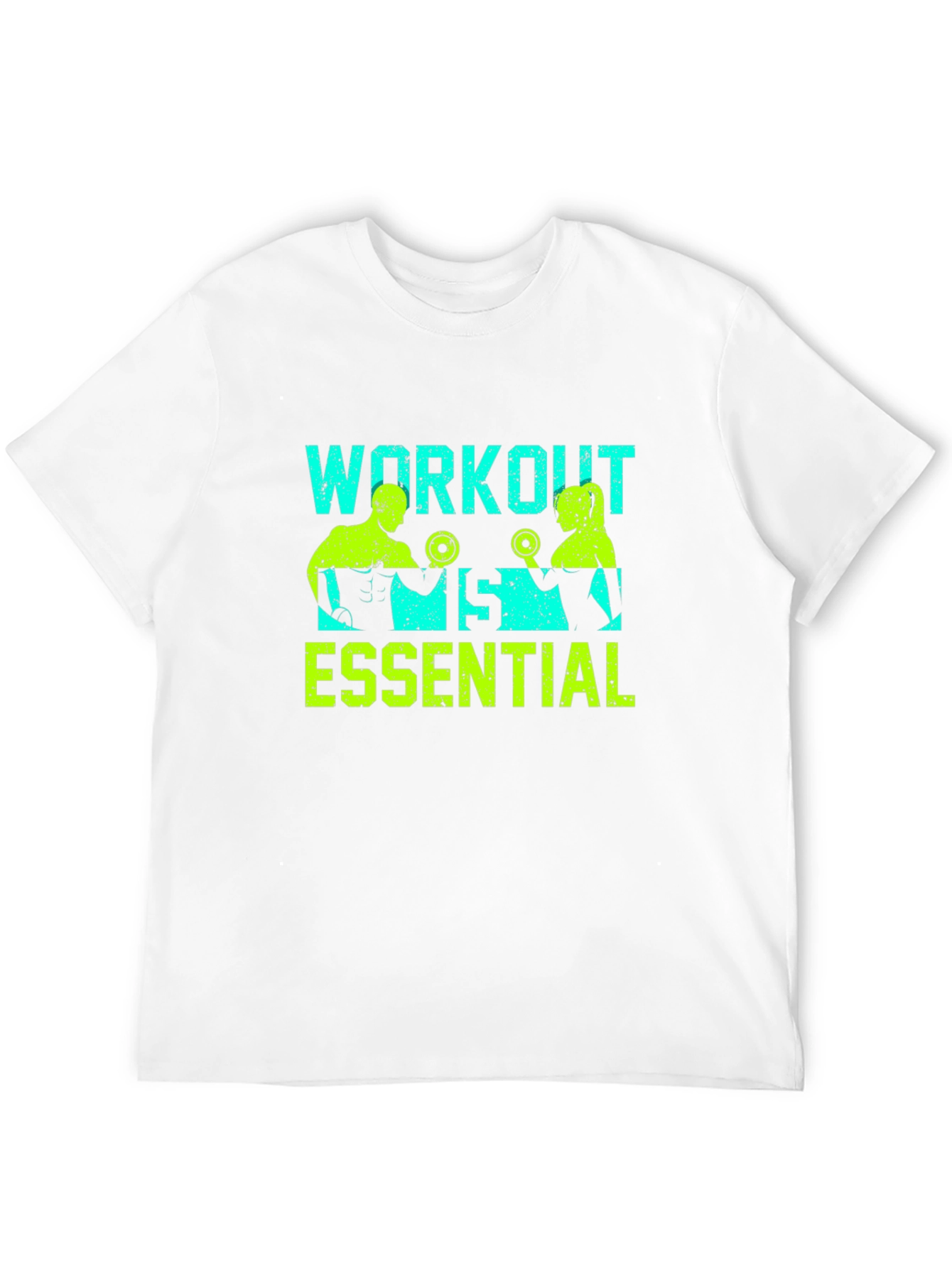 Workout Essential Graphic Tee - Fitness Apparel