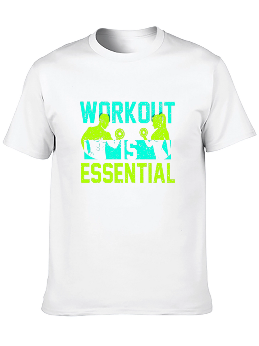 Workout Essential Graphic Tee - Fitness Apparel