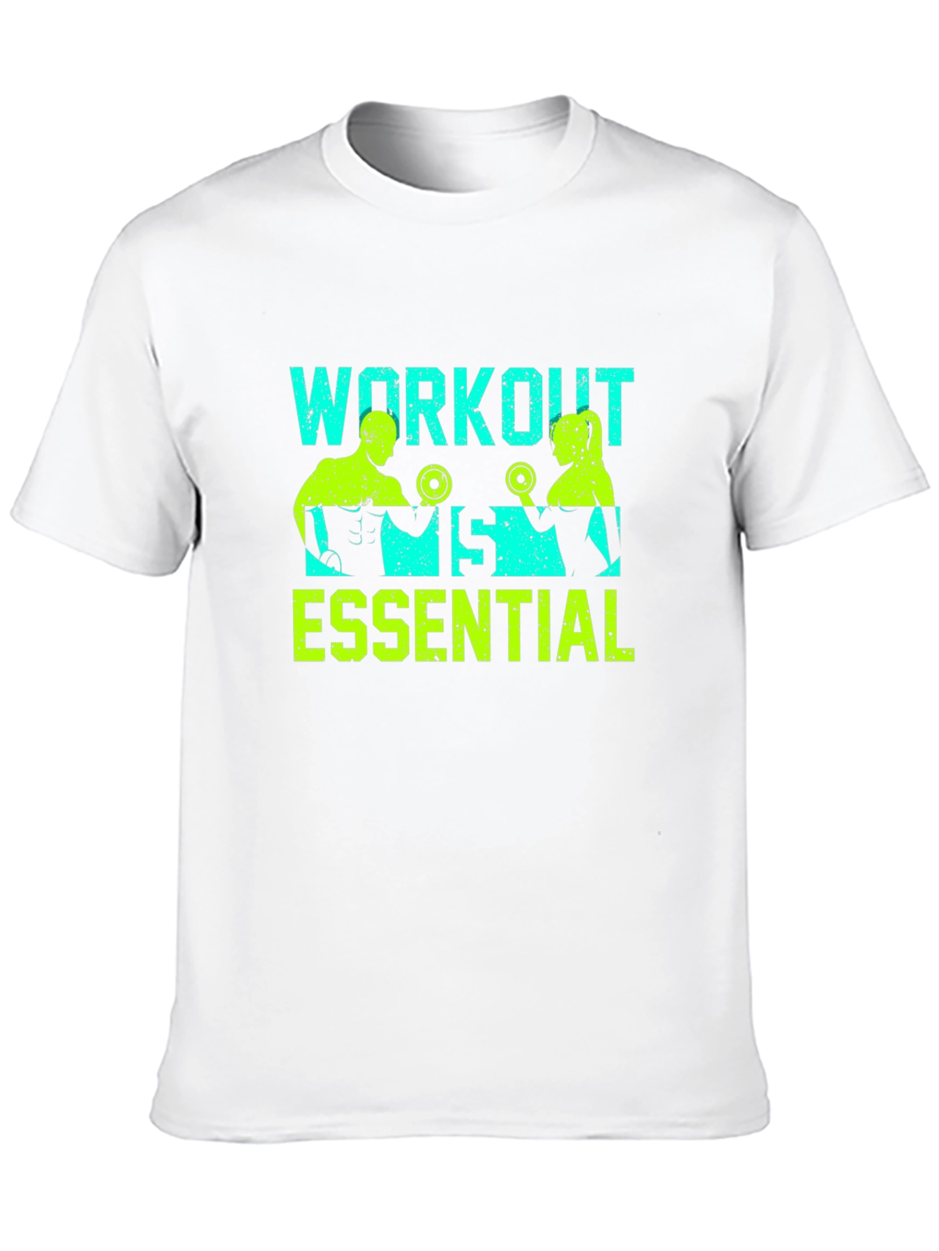 Workout Essential Graphic Tee - Fitness Apparel