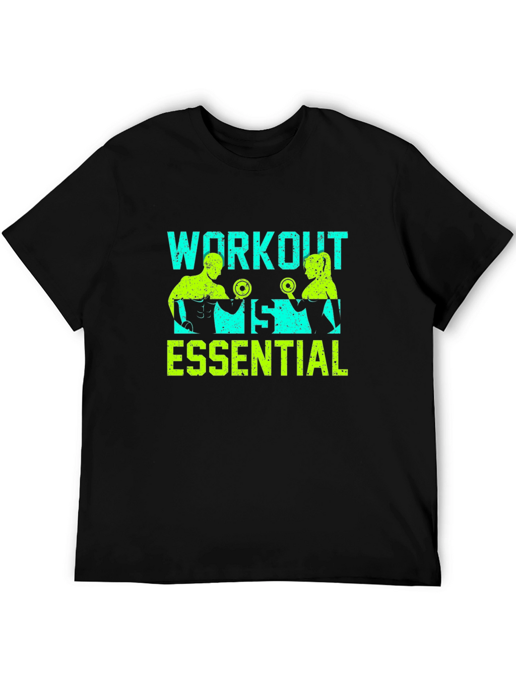 Workout Essential Graphic Tee - Fitness Apparel