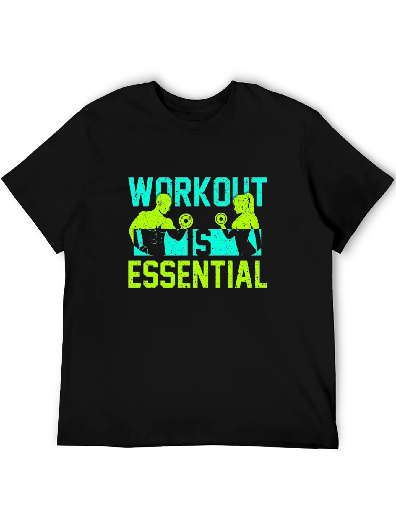 Workout Essential Graphic Tee - Fitness Apparel