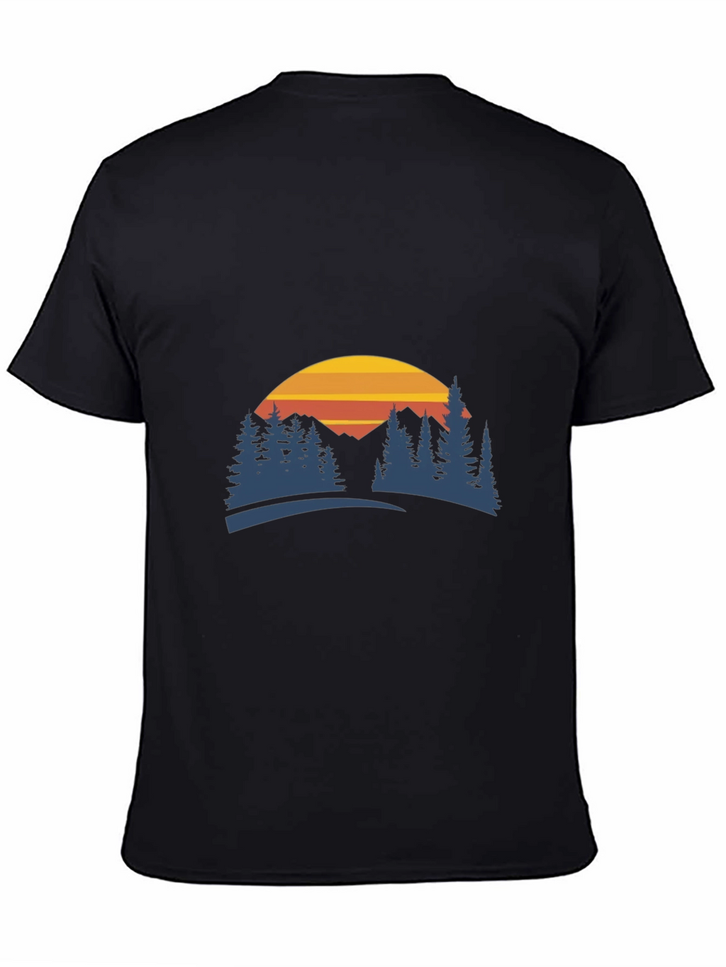 Mountain Sunset Graphic Tee - Nature Inspired Style