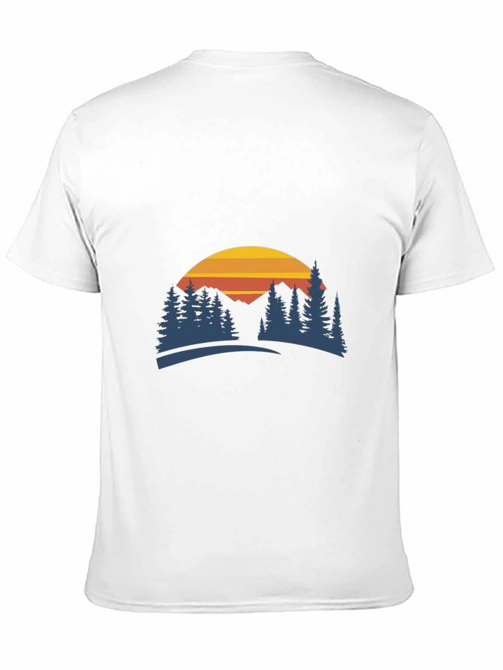 Mountain Sunset Graphic Tee - Nature Inspired Style