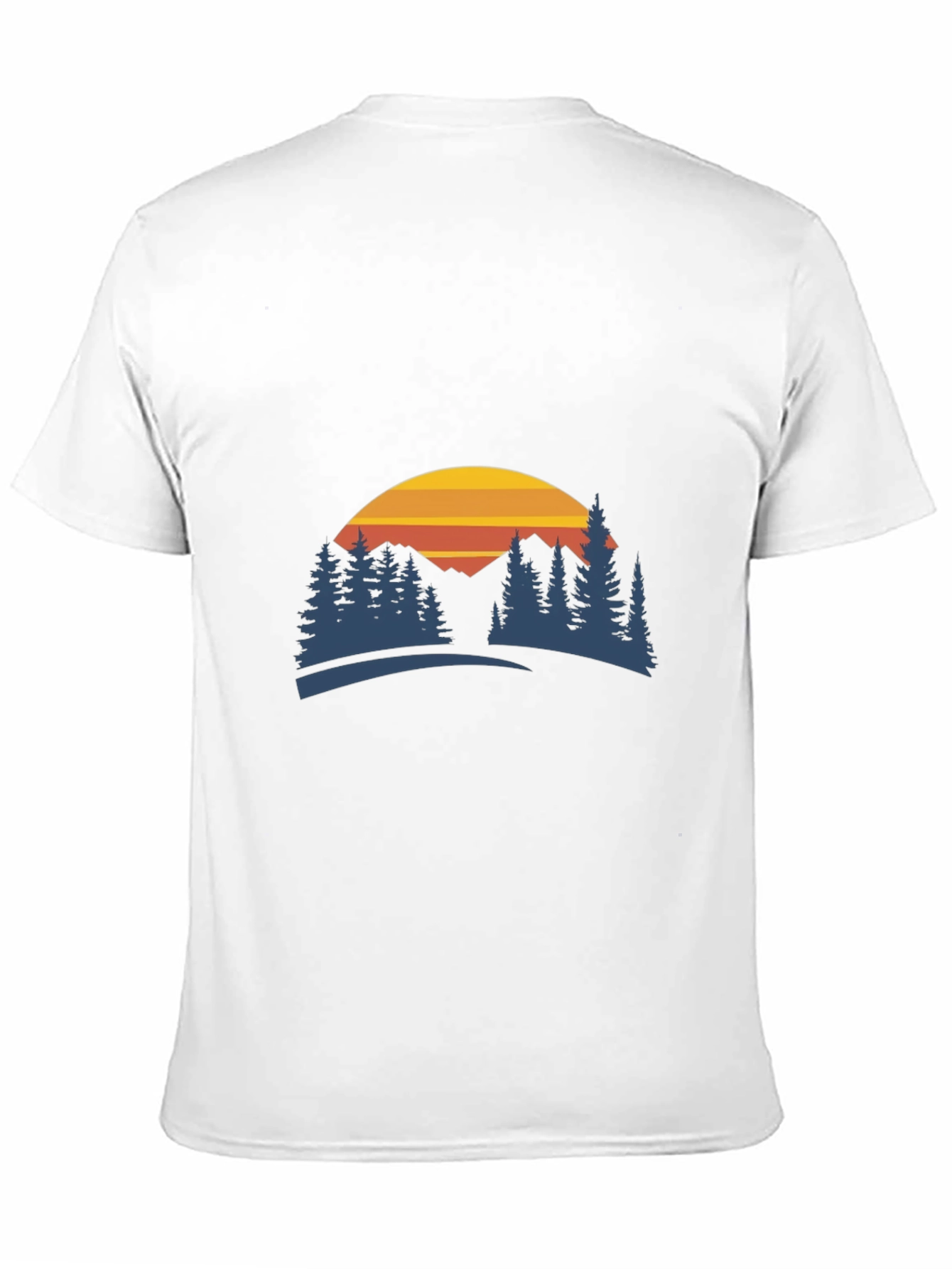 Mountain Sunset Graphic Tee - Nature Inspired Style