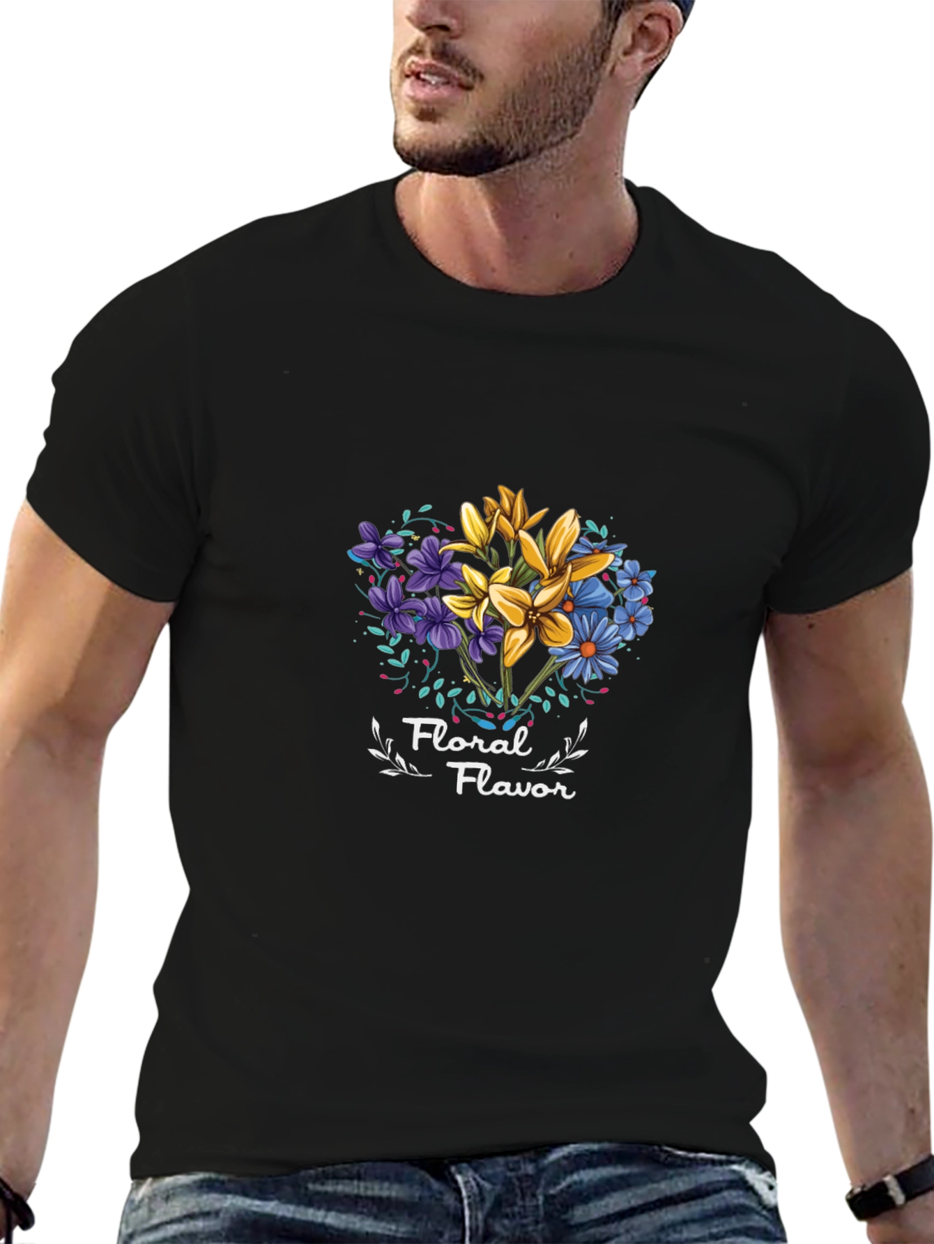 Floral Flavor Graphic T-Shirt