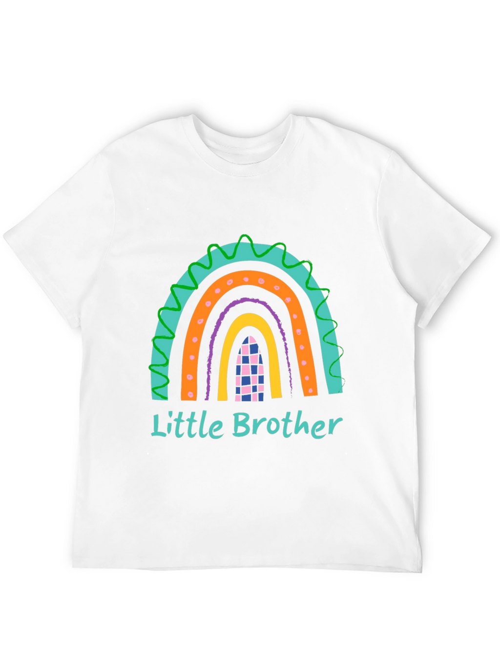 Little Brother Rainbow Graphic T-Shirt