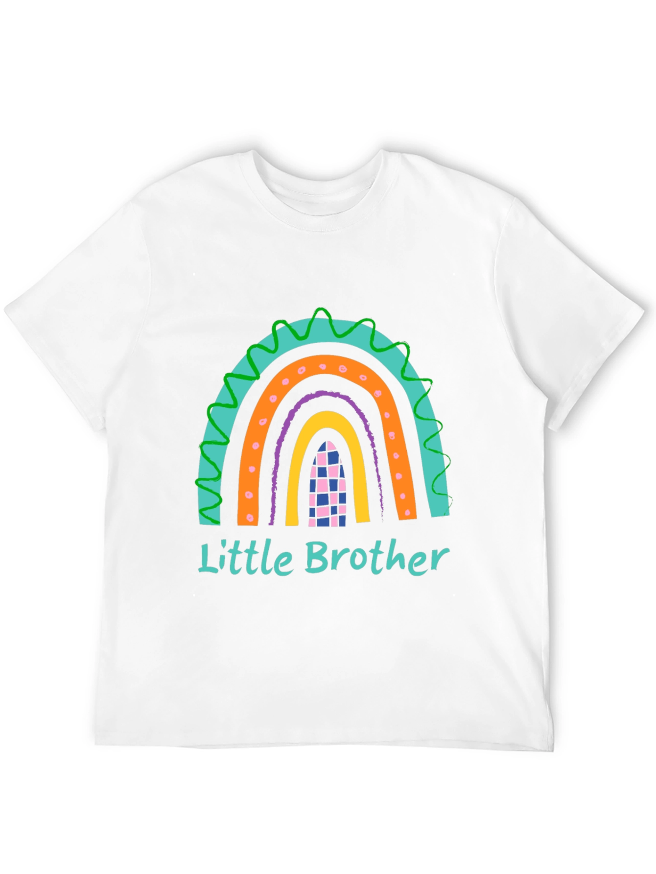 Little Brother Rainbow Graphic T-Shirt