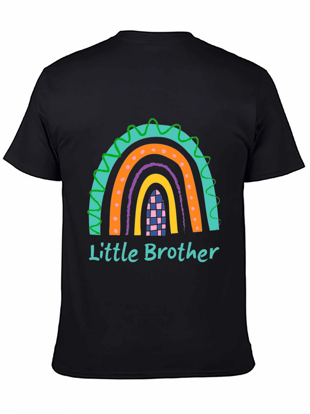 Little Brother Rainbow Graphic T-Shirt
