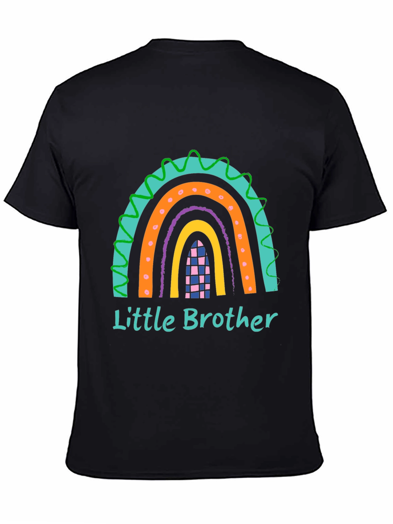 Little Brother Rainbow Graphic T-Shirt