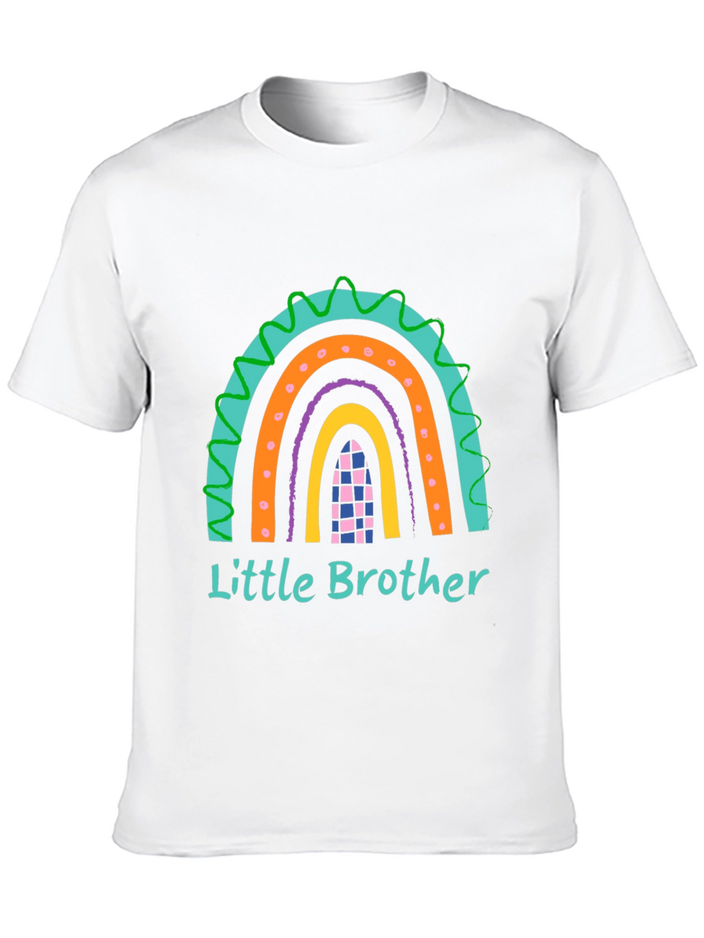 Little Brother Rainbow Graphic T-Shirt