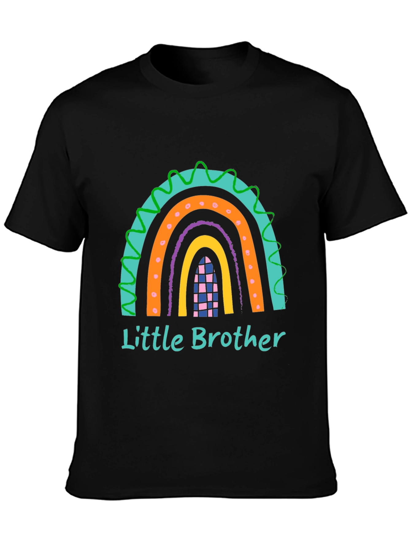 Little Brother Rainbow Graphic T-Shirt