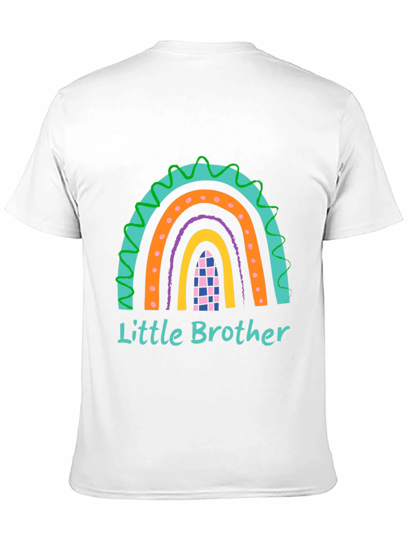 Little Brother Rainbow Graphic T-Shirt