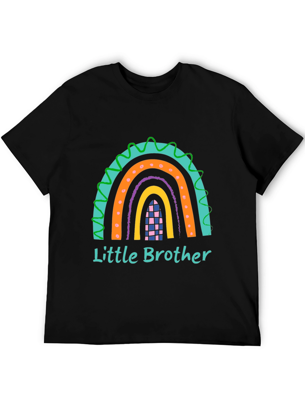Little Brother Rainbow Graphic T-Shirt