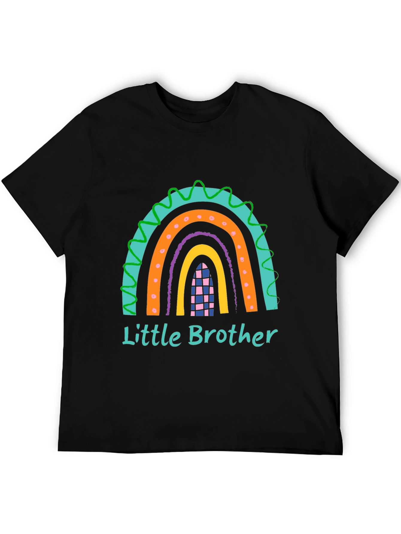 Little Brother Rainbow Graphic T-Shirt