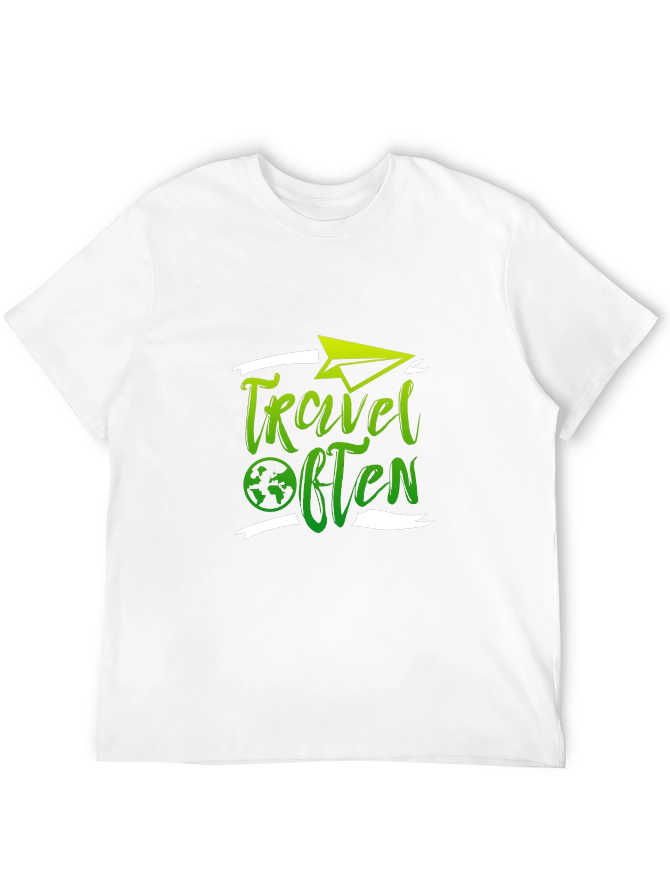 Travel Often Black T-Shirt