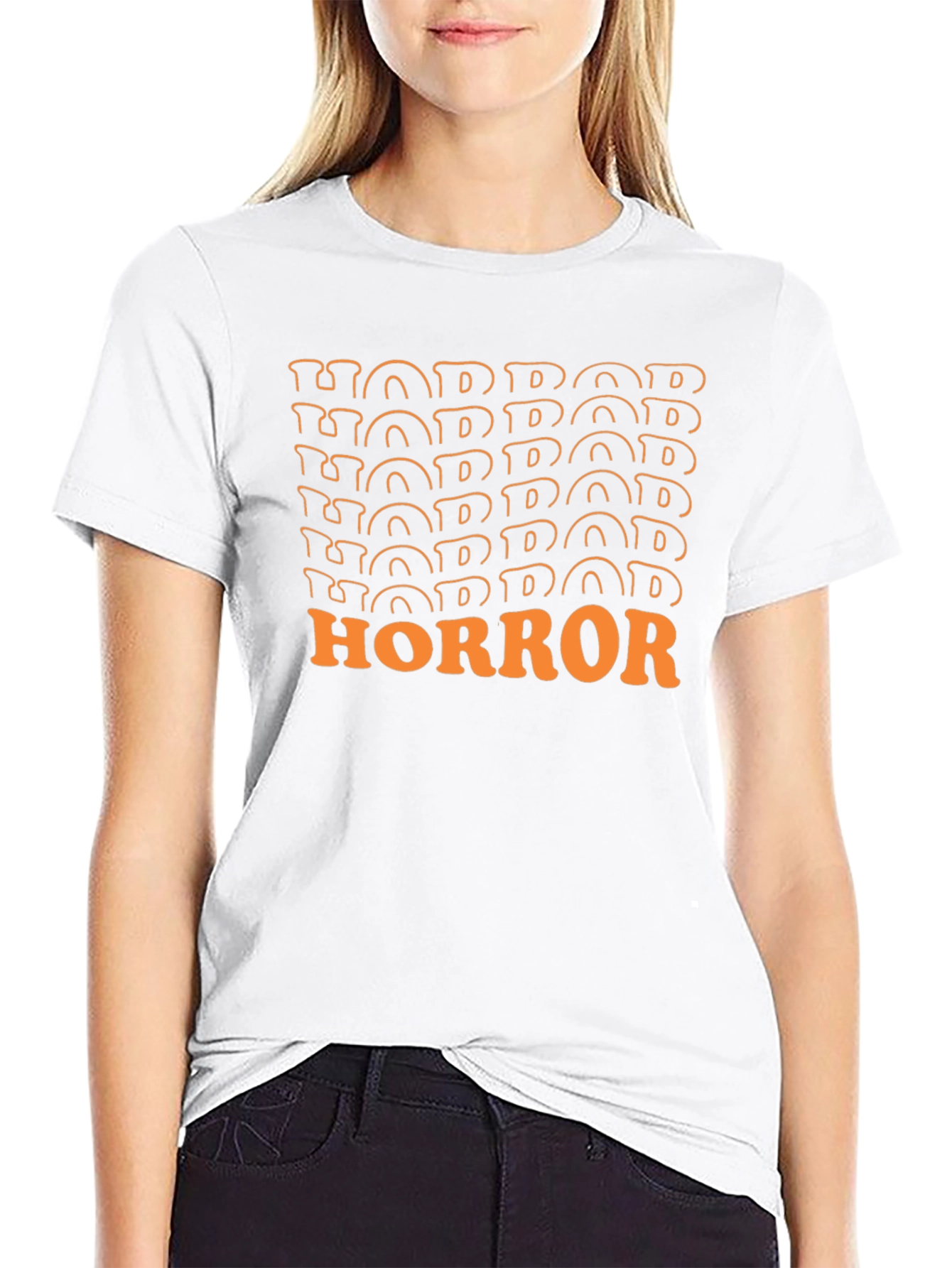 Hooded Horror T-Shirt - Graphic Tee