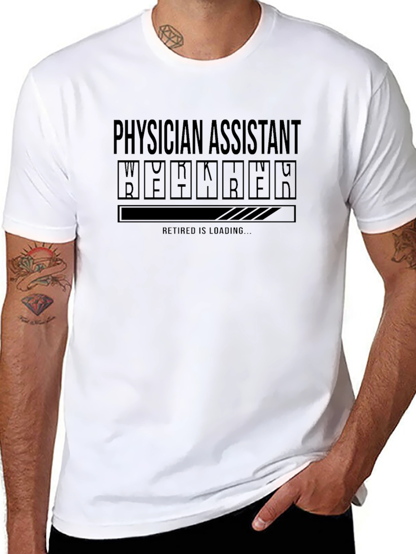 Physician Assistant Retirement Loading T-Shirt