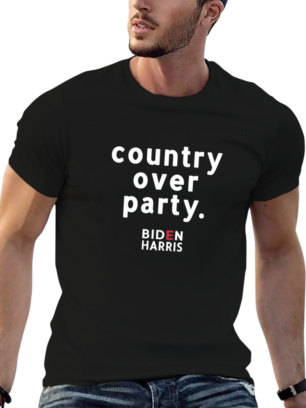 Country Over Party Biden Harris T-Shirt