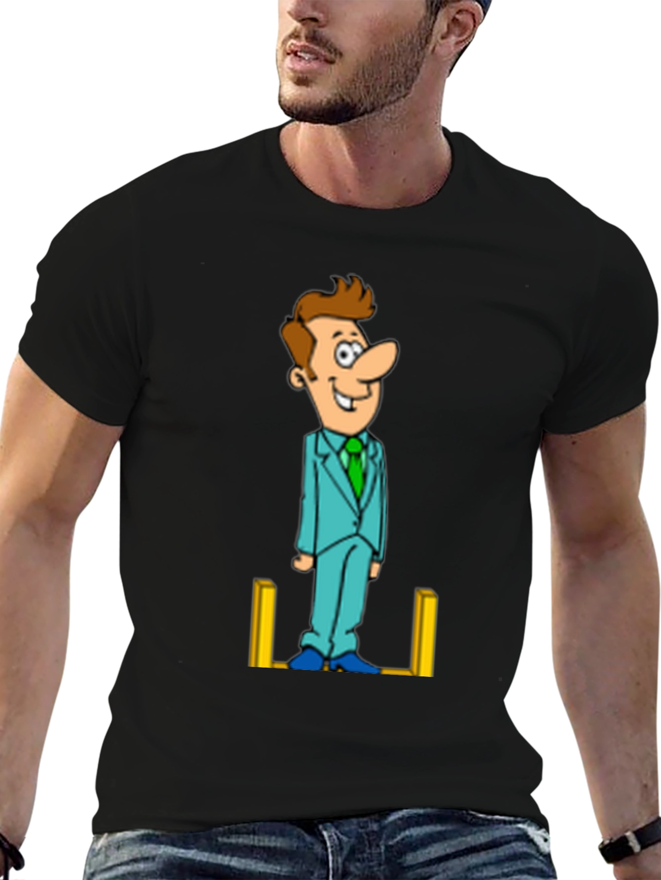 Cartoon Character Graphic T-Shirt