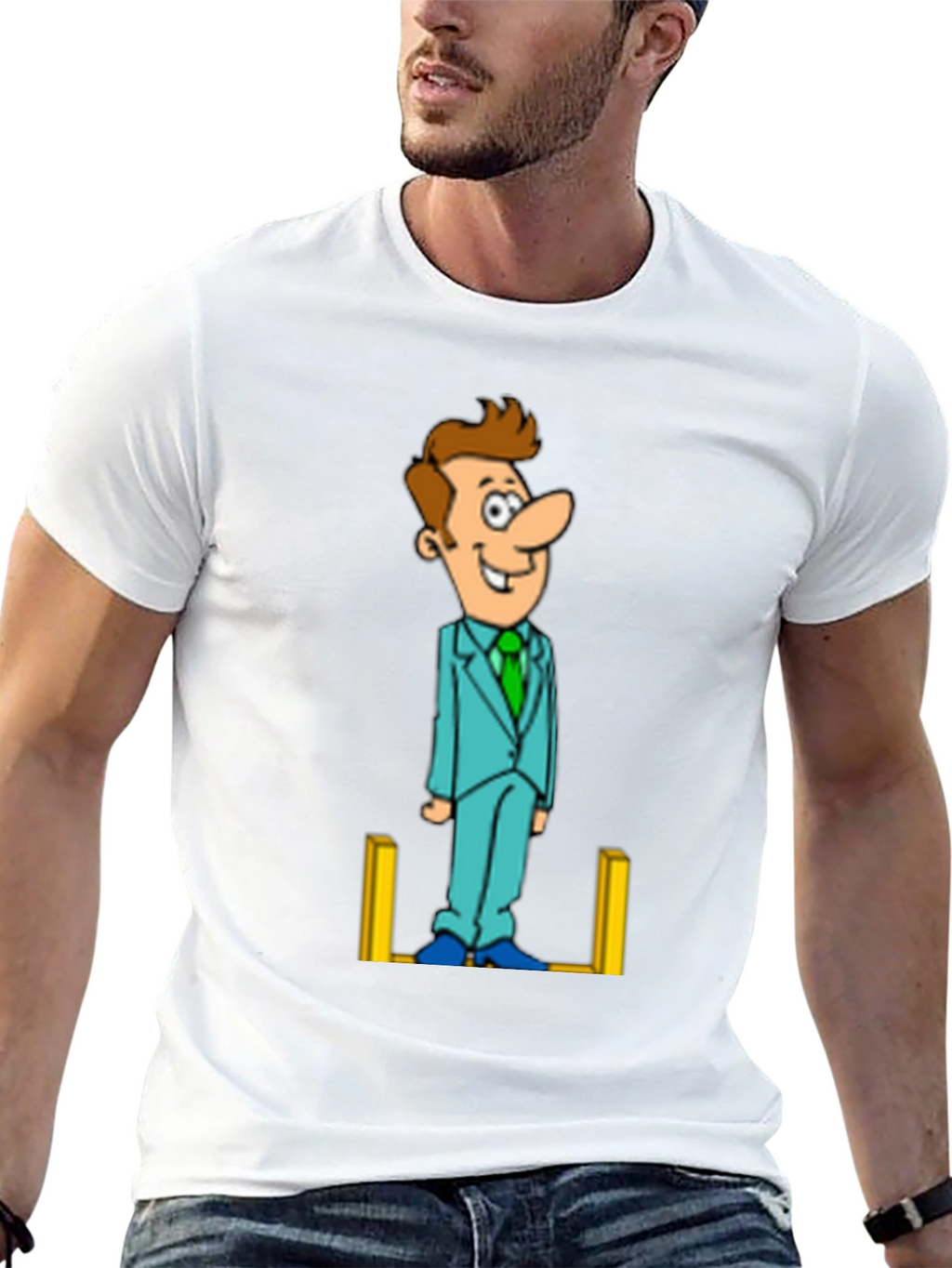 Cartoon Character Graphic T-Shirt