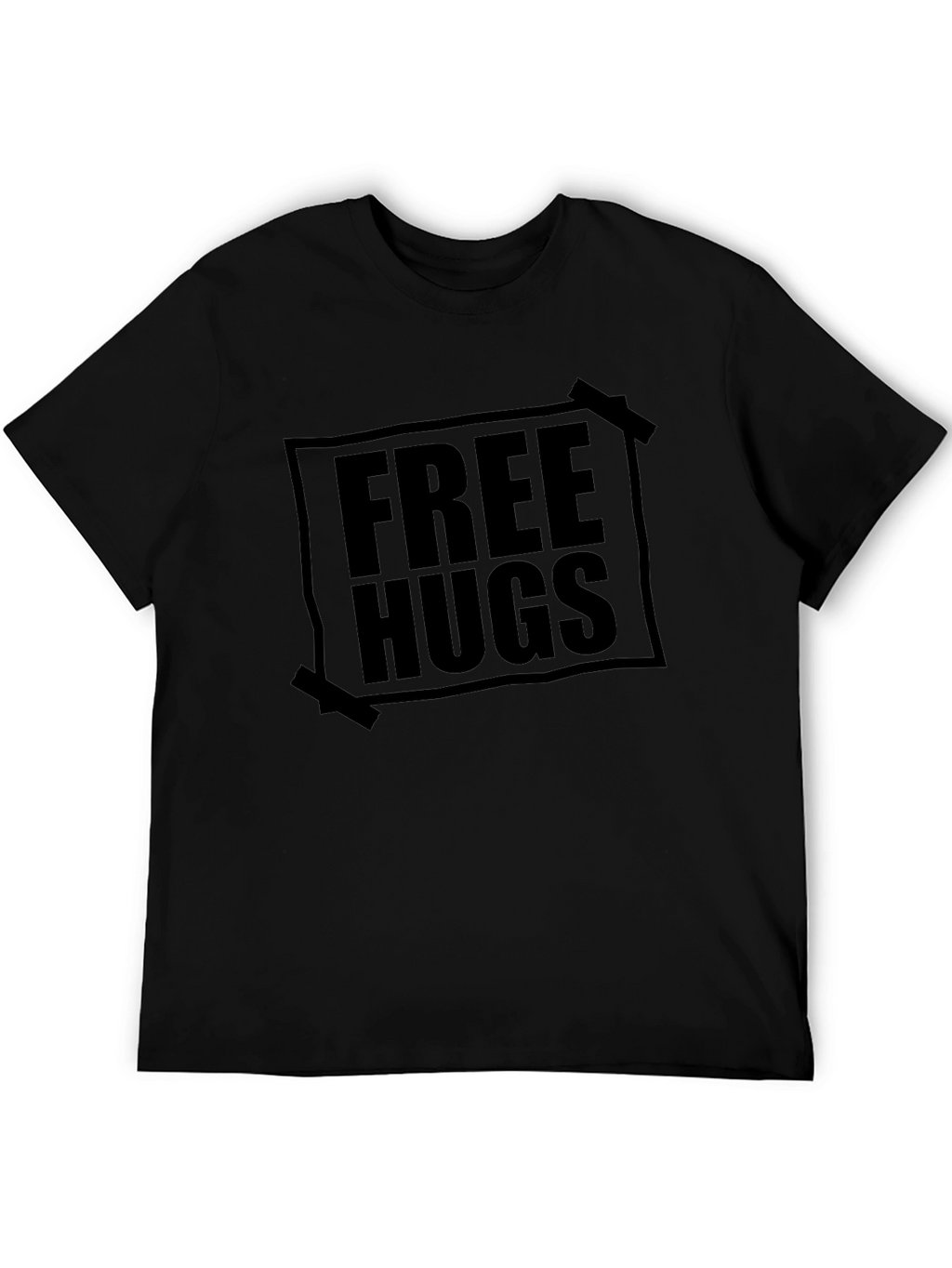 Free Hugs Graphic Tee - Soft Cotton Blend