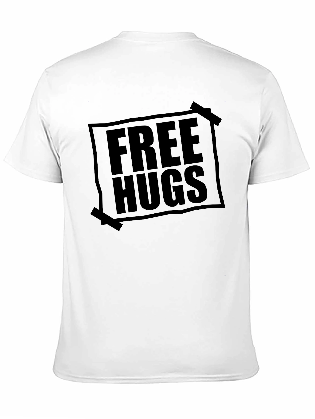 Free Hugs Graphic Tee - Soft Cotton Blend
