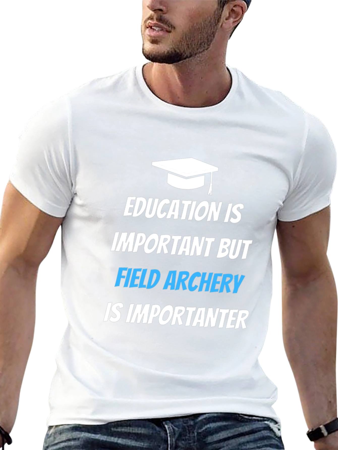 Field Archery T-Shirt: Education Is Important