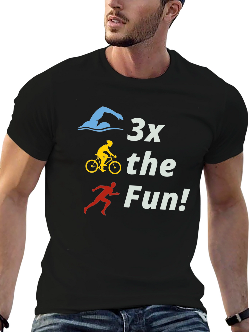 3x The Fun Triathlon T-Shirt