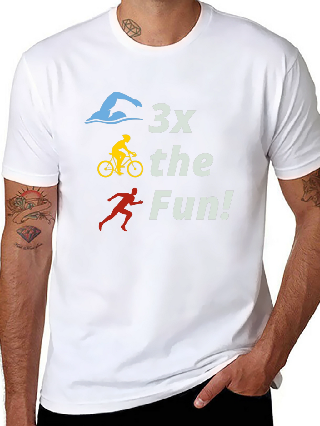 3x The Fun Triathlon T-Shirt