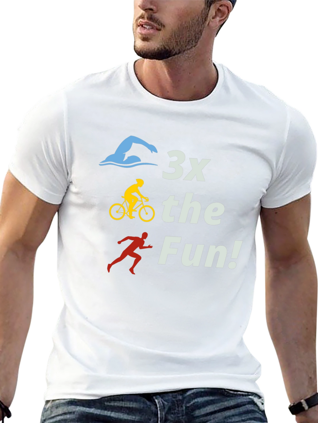 3x The Fun Triathlon T-Shirt