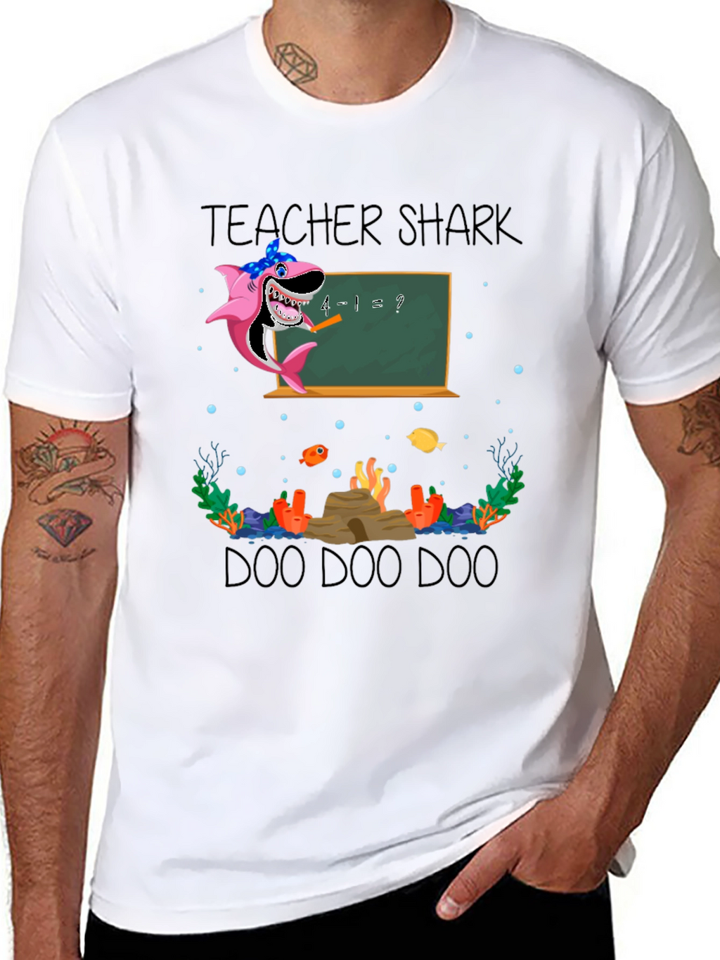 Teacher Shark Doo Doo Doo T-Shirt