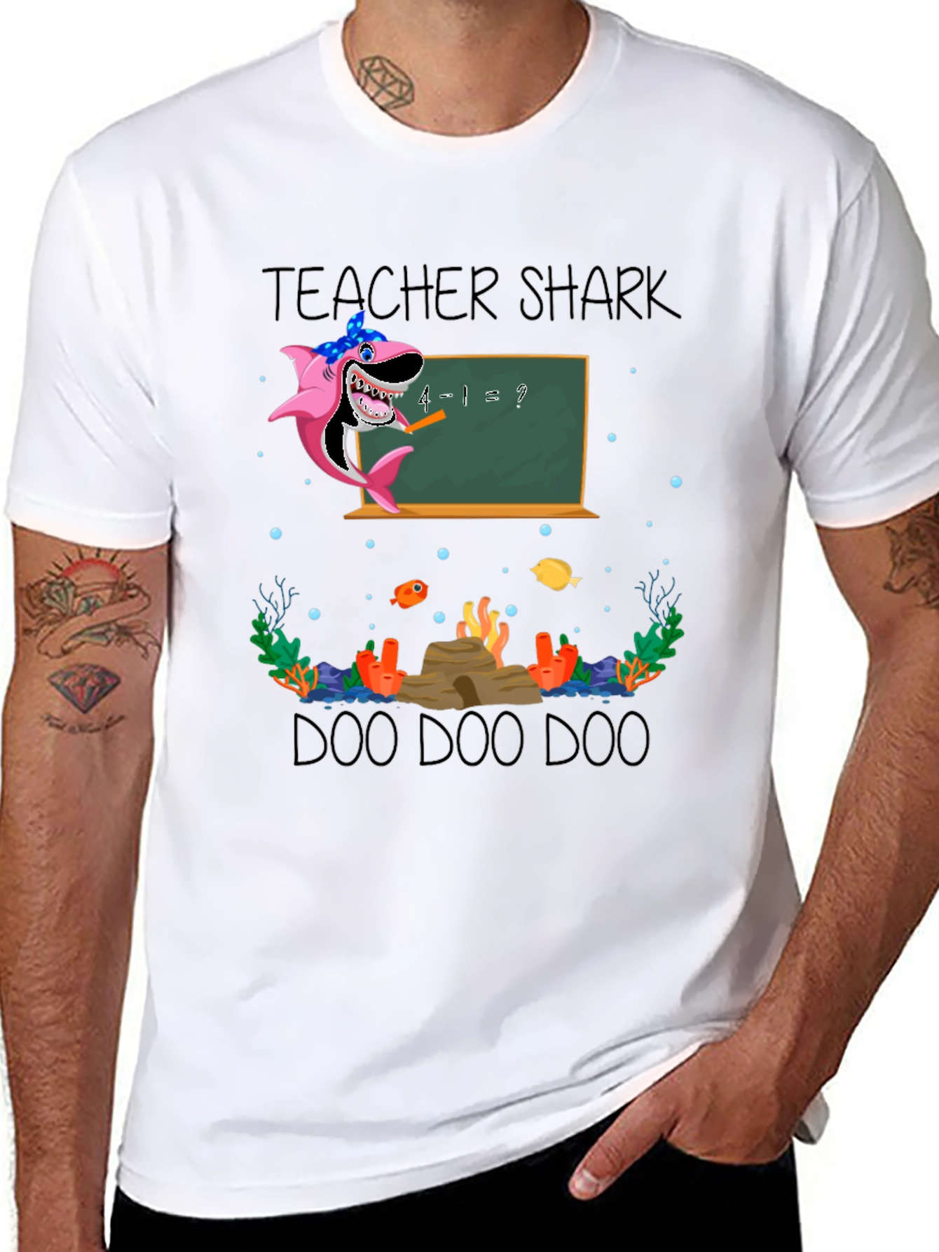 Teacher Shark Doo Doo Doo T-Shirt