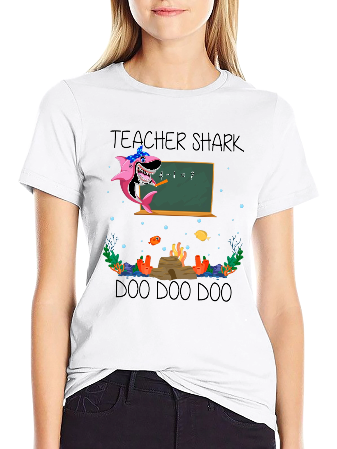 Teacher Shark Doo Doo Doo T-Shirt