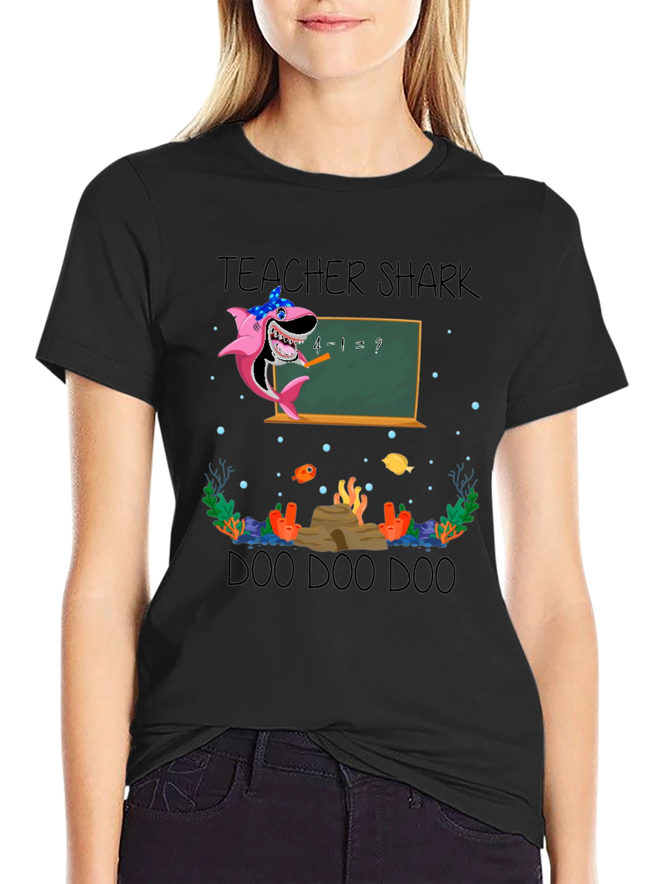Teacher Shark Doo Doo Doo T-Shirt