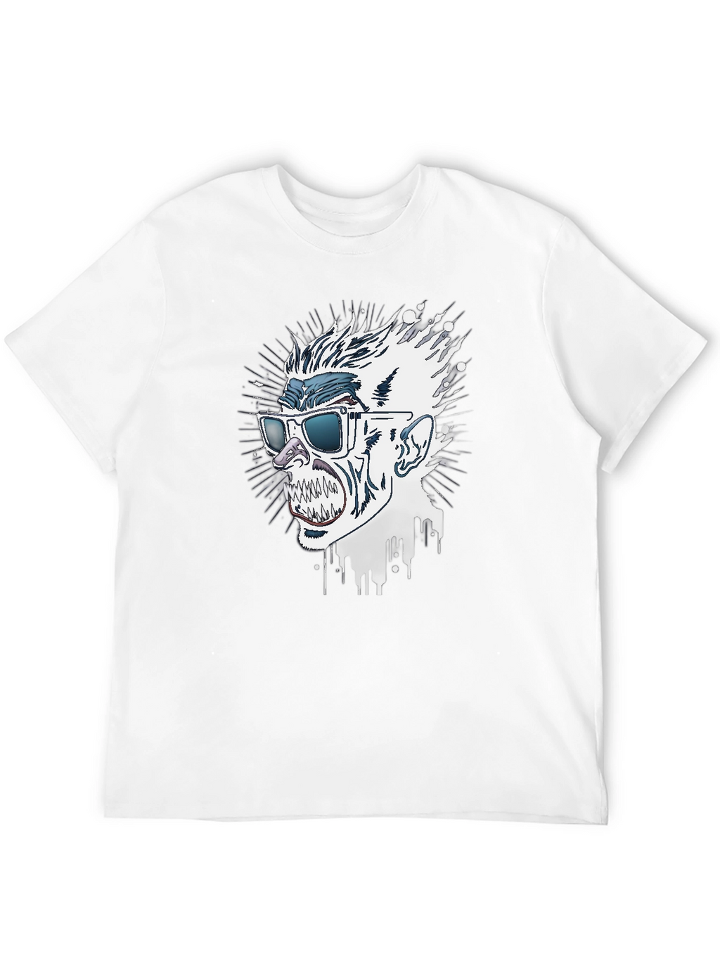 Cool Monster Graphic Print Tee