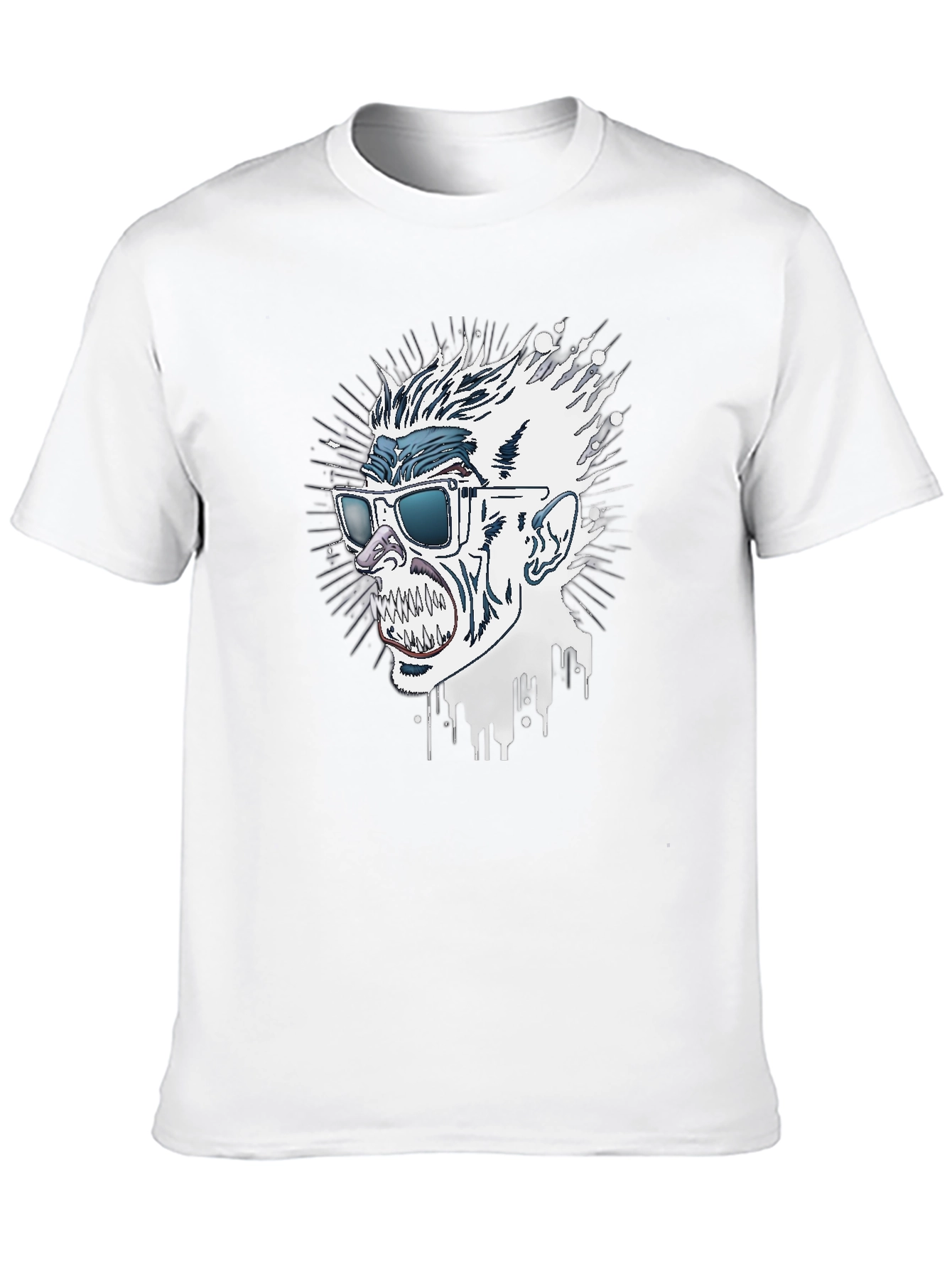 Cool Monster Graphic Print Tee